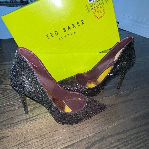 TED BAKER SPARKLY HEELS - Picture 5 of 11